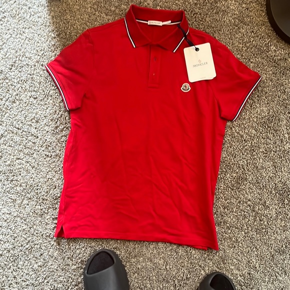 🔥Matching Moncler shirt & Hat ❤️‍🔥🥶